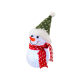 Bonhomme de neige LED Ø 6 x 16 cm LUMINEO