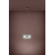 Suspension Priorat noire Ø 50 cm E27 3 × 20 W EGLO