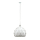 Suspension Roccaforte blanche Ø 30 cm E27 60 W EGLO