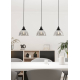 Suspension Beleser noire E27 3 × 60 W EGLO