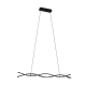 Suspension LED Lasana 3 noire 33 W EGLO