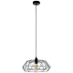 Suspension Carlton 2 noire Ø 45,5 cm E27 60 W EGLO