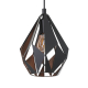 Suspension Carlton 1 noire et cuivre E27 3 × 60 W EGLO