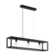 Suspension Elswick noire E27 3 × 60 W EGLO