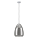 Suspension Alobrase chrome Ø 30 cm E27 40 W EGLO