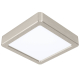 Plafonnier LED Fueva 5 nickel mat 11 W EGLO