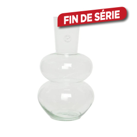 Vase décoratif en verre Ø 23 x 38 cm DECORIS