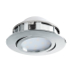 Spot encastrable LED Pineda chrome dimmable Ø 8,4 cm 5,5 W EGLO