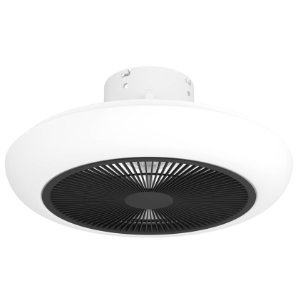 Plafonnier LED Sayulita blanc et noir Ø 45,5 cm 3 × 8,5 W EGLO