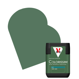 Testeur peinture pour murs Colorissim vert jade mat 0,075 L V33