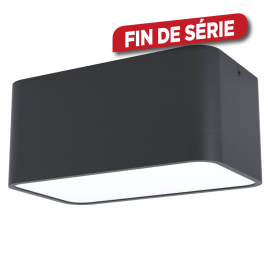 Plafonnier Grimasola noir E27 2 × 25 W EGLO