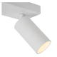 Spot LED Clubs blanc GU10 2 × 40 W LUCIDE