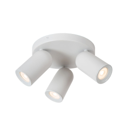 Spot LED Punch blanc Ø 21 cm GU10 3 × 35 W LUCIDE