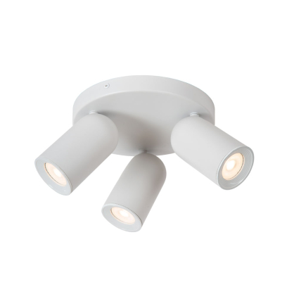 Spot LED Punch blanc Ø 21 cm GU10 3 × 35 W LUCIDE