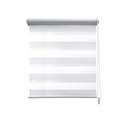 Store enrouleur jour/nuit Chic blanc 42 x 160 cm MADECO