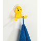 Crochet à ventouse Duck jaune WENKO