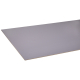 Panneau de porte de placard aluminium et ivoire 255 x 101,5 x 0,8 cm STOREMAX