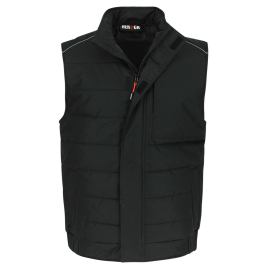 Gilet sans manche bodywarmer Diomedes noir S HEROCK