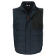 Gilet sans manche bodywarmer Diomedes bleu marine et noir S HEROCK