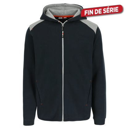 Pull avec capuche Juno bleu marine L HEROCK