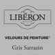 Peinture pour murs Velours de Peinture gris sarrazin mat 0,125 L LIBERON