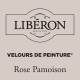 Peinture pour murs Velours de Peinture rose pamoison mat 0,5 L LIBERON