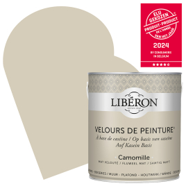 Peinture pour murs Velours de Peinture camomille mat 2,5 L LIBERON