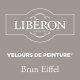 Peinture pour murs Velours de Peinture brun Eiffel mat 0,125 L LIBERON