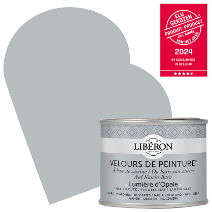 Peinture pour murs Velours de Peinture lumière d'Opale mat 0,125 L LIBERON