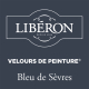 Peinture pour murs Velours de Peinture bleu de Sèvres mat 0,125 L LIBERON