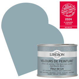 Peinture pour murs Velours de Peinture fleur de lin mat 0,125 L LIBERON