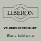 Peinture pour murs Velours de Peinture blanc edelweiss mat 0,125 L LIBERON