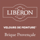 Peinture pour murs Velours de Peinture brique provençale mat 0,125 L LIBERON