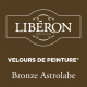 Peinture pour murs Velours de Peinture bronze astrolabe mat 0,125 L LIBERON