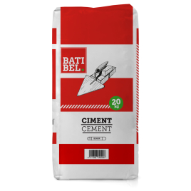 Palette 60 sacs Ciment multi-usages CEMII/B-M Batibel 20 kg