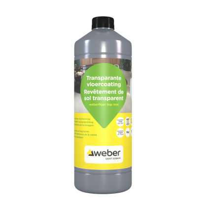 Revêtement de sol transparent 1 L WEBER BEAMIX