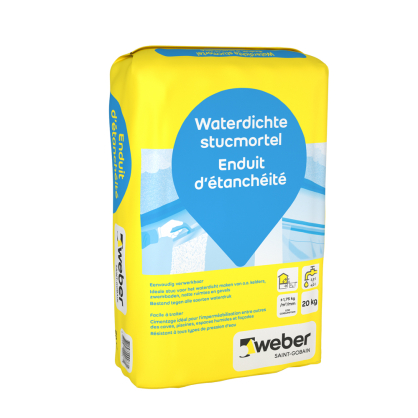 Enduit d'étanchéité 20 kg WEBER BEAMIX