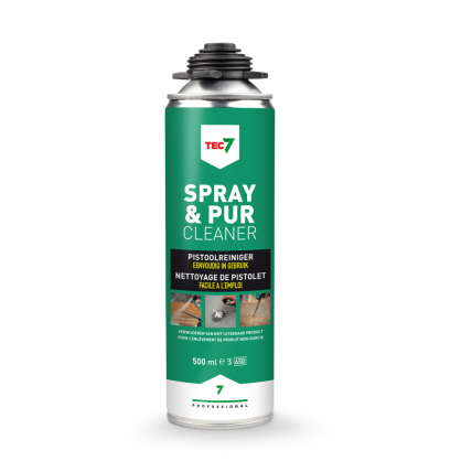 Spray nettoyant pour mousse PU Spray & Pur Cleaner 0,5 L TEC7