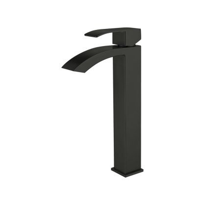 Mitigeur pour lavabo Cabernet haut noir ALLIBERT