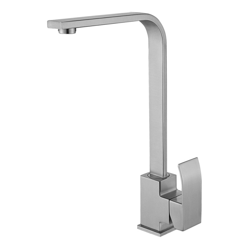 Mitigeur pour évier de cuisine Cabernet inox ALLIBERT