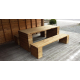 Table de jardin Barcelona 200 x 80 x 78 cm SOLID