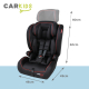 Siège pour enfant Luca noir et rouge 76 - 150 cm CARKIDS