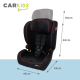 Siège pour enfant Jessie Isofix 76 - 150 cm noir et rouge CARKIDS