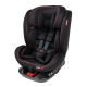 Siège pour enfant Darcy Isofix rotatif 40 - 150 cm noir et rouge CARKIDS