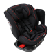 Siège pour enfant Darcy Isofix rotatif 40 - 150 cm noir et rouge CARKIDS