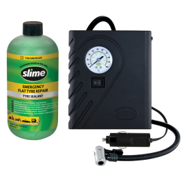 Kit de réparation pour pneu Slime Smart Repair Compressor