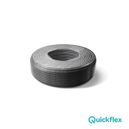 Tube précâblé 3G 2,5mm² ECA gris 50 m QUICKFLEX