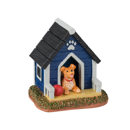 Figurine niche de chien LEMAX