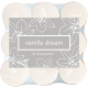 Bougie chauffe-plats T-Light Vanilla Dream 4 h 18 pièces DUNI