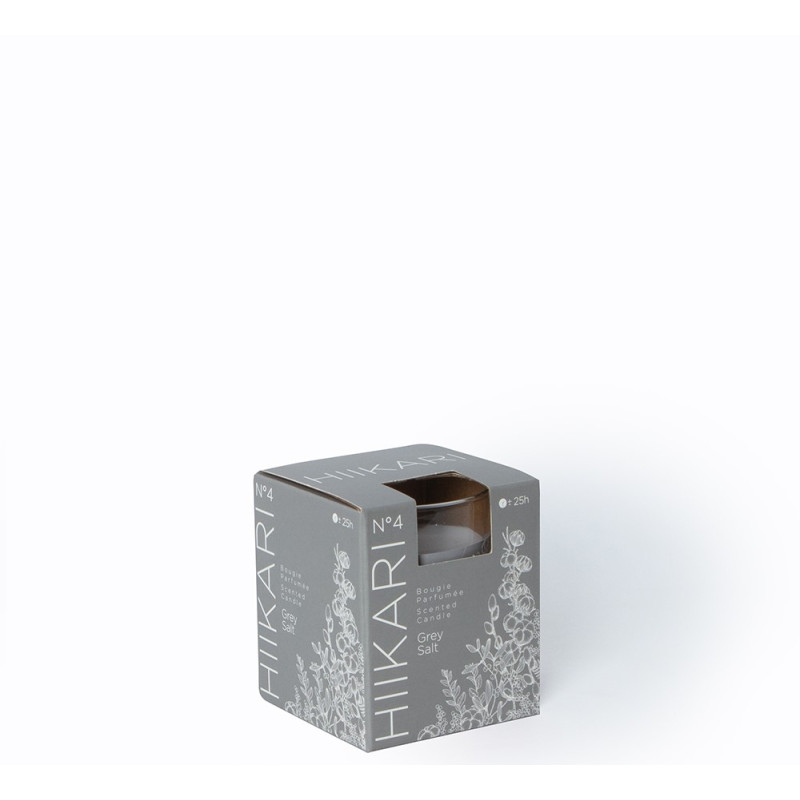 Bougie parfumée Grey Salt Ø 7,5 cm JBY CREATION